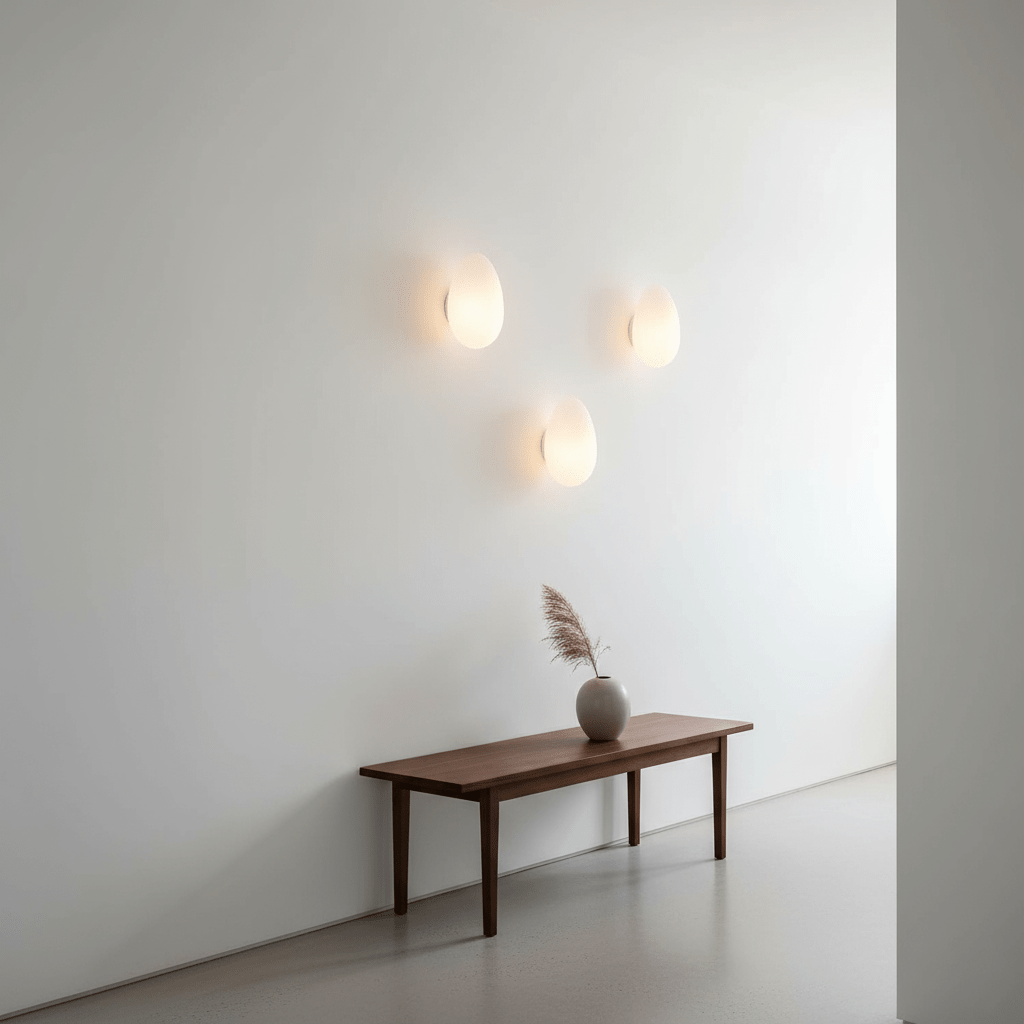 Bubble Glass Dimmable Wall Sconce Metal Finish Indoor Light 7