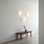 Bubble Glass Dimmable Wall Sconce Metal Finish Indoor Light 7
