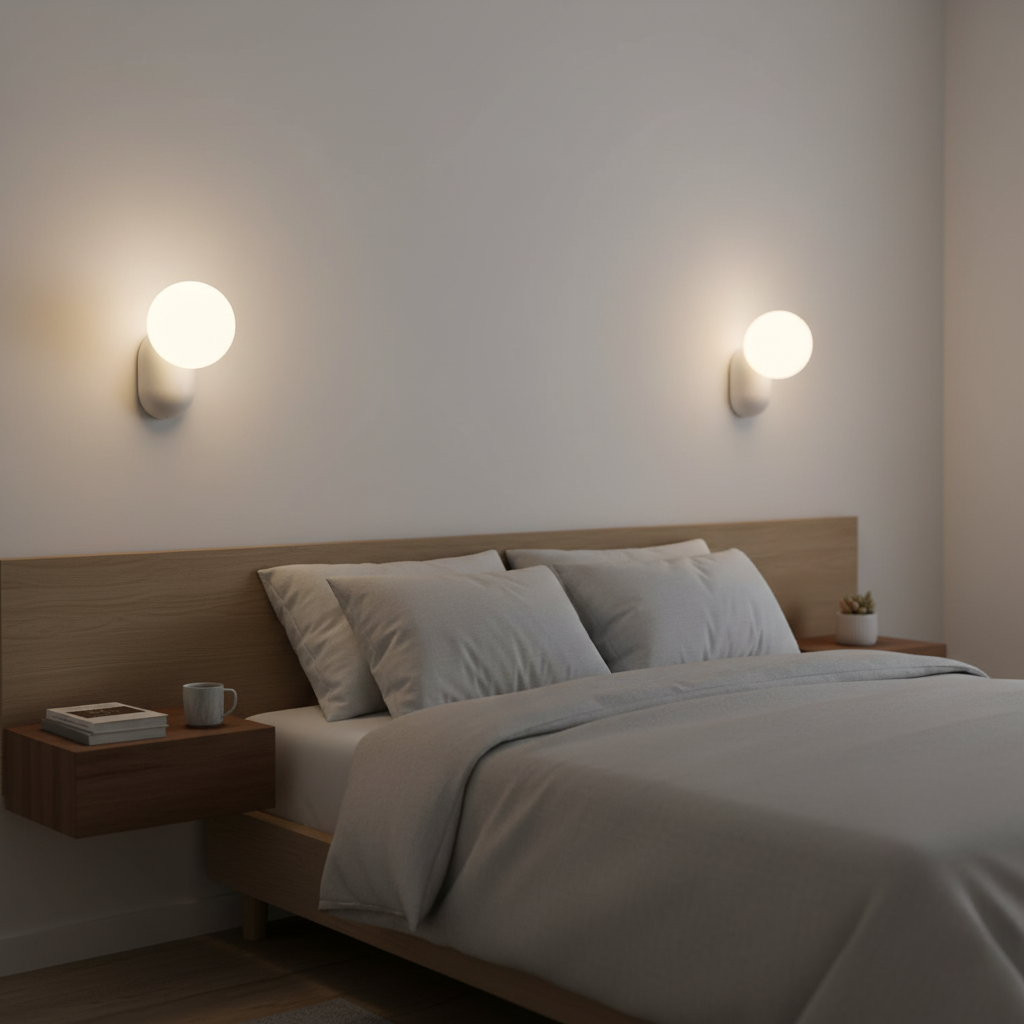 Cantilever Wall Light – Spherical Design for Bathroom or Outdoor Use 8