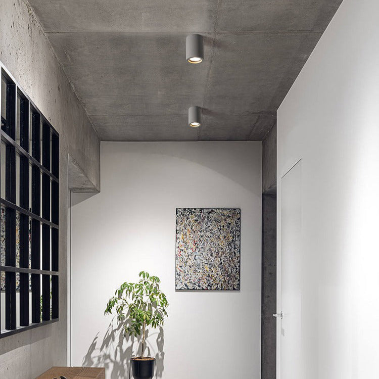 Cement Ceiling Spotlight Downlight for Modern Kitchens and Living Spaces 6