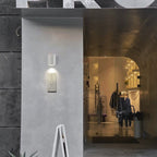 Cement Outdoor Wall Lamp – Waterproof Minimalist Sconce for Exterior Lighting 2