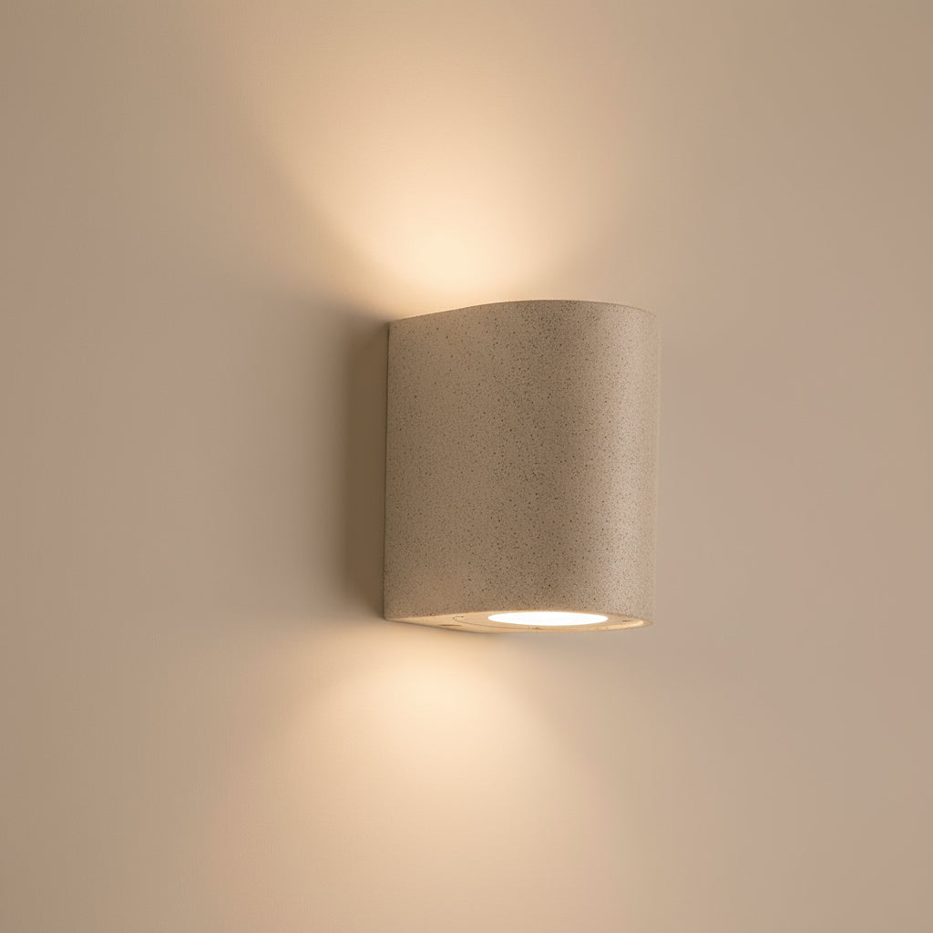 Cement Outdoor Wall Lamp – Waterproof Minimalist Sconce for Exterior Lighting 6