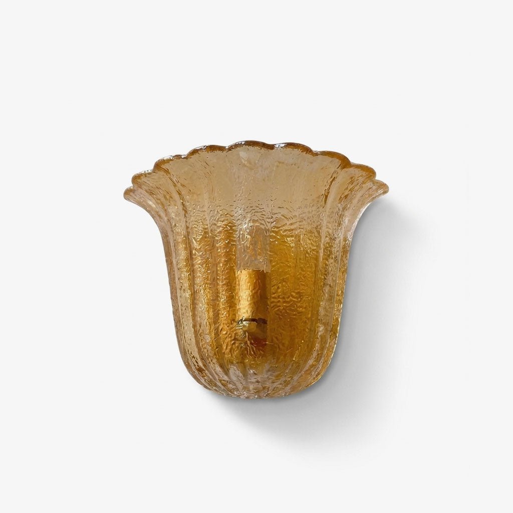 Clear Fluted Glass Wall Sconce Ribbed Cylinder Shade Metal Accent Modern Hallway Living Room Home Decor - Stack & Clear 3