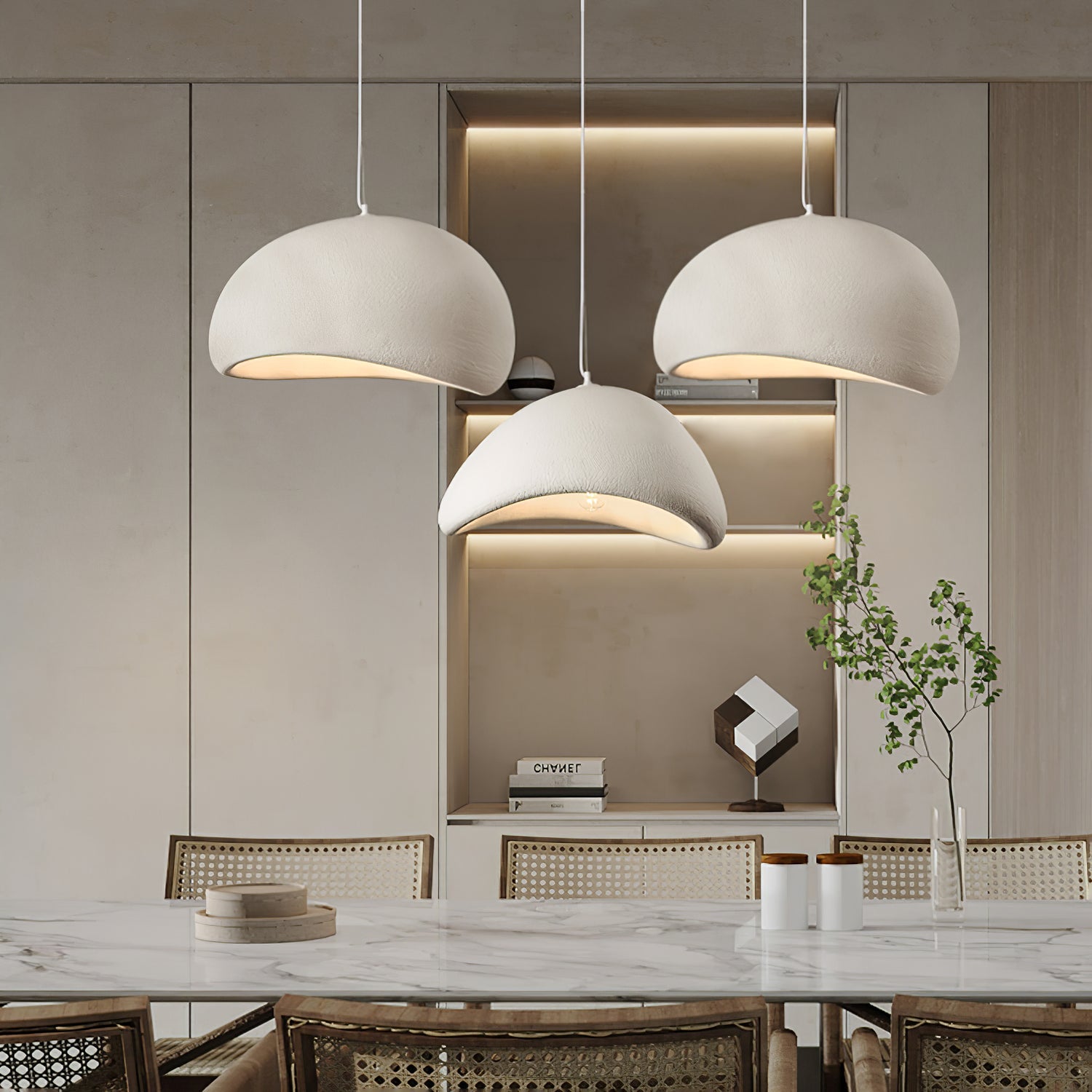 Cloud Pendant Light - Customizable Size and Color Options for Unique Interiors 5