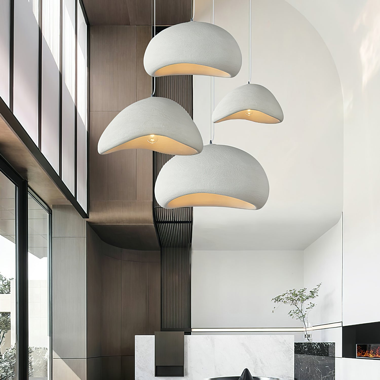 Cloud Pendant Light - Customizable Size and Color Options for Unique Interiors 6