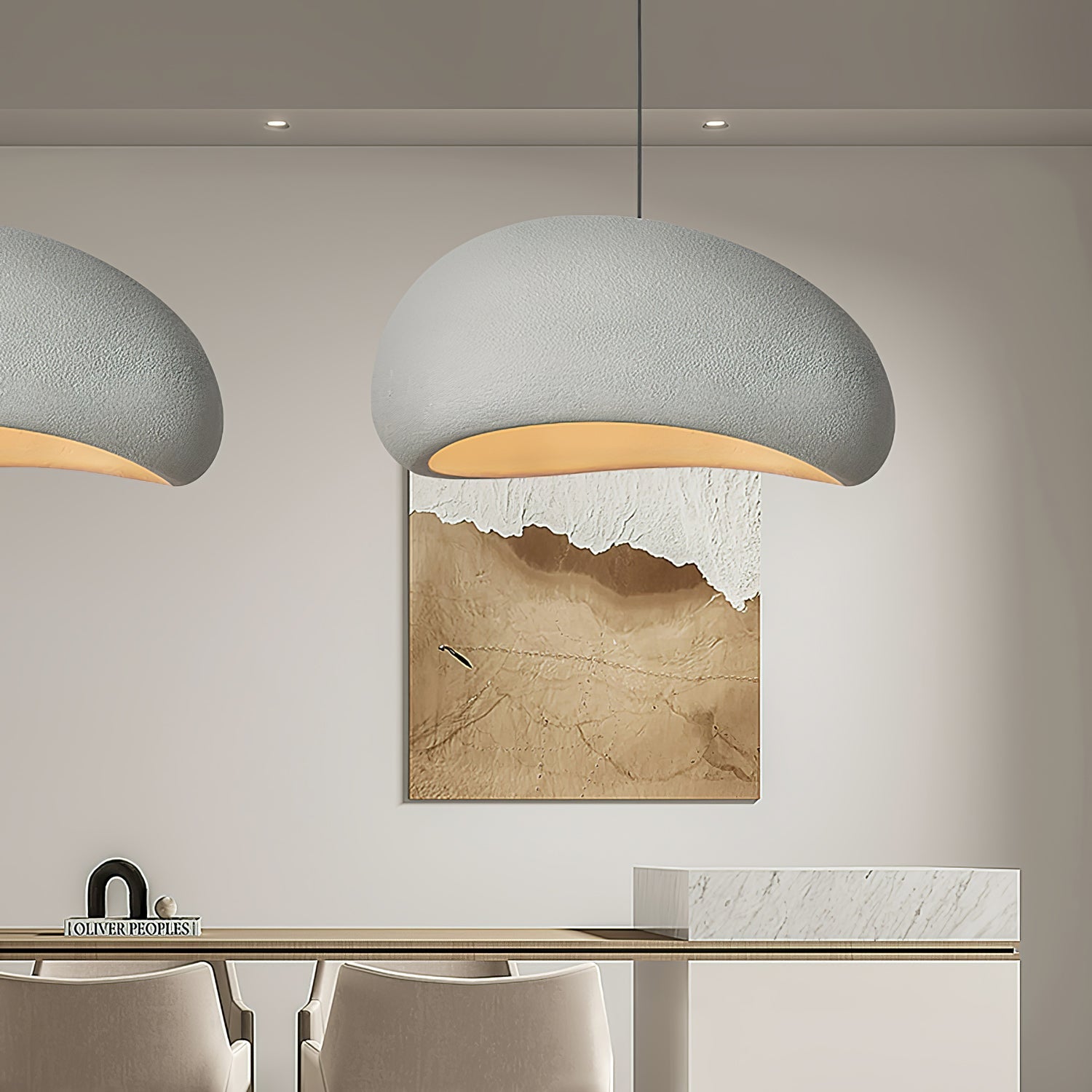 Cloud Pendant Light - Customizable Size and Color Options for Unique Interiors 7