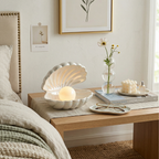 Coastal Elegance Bedside Lamp Ceramic Enamel White 99