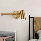 Collapsible Arm Wall Lamp – Scandinavian Minimalist Wall Sconce with Adjustable Lighting 3