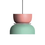 Colorful Bowl Shade Pendant Light – Modern Multi-Color Ceiling Light Fixture for Kitchen and Living Room 1