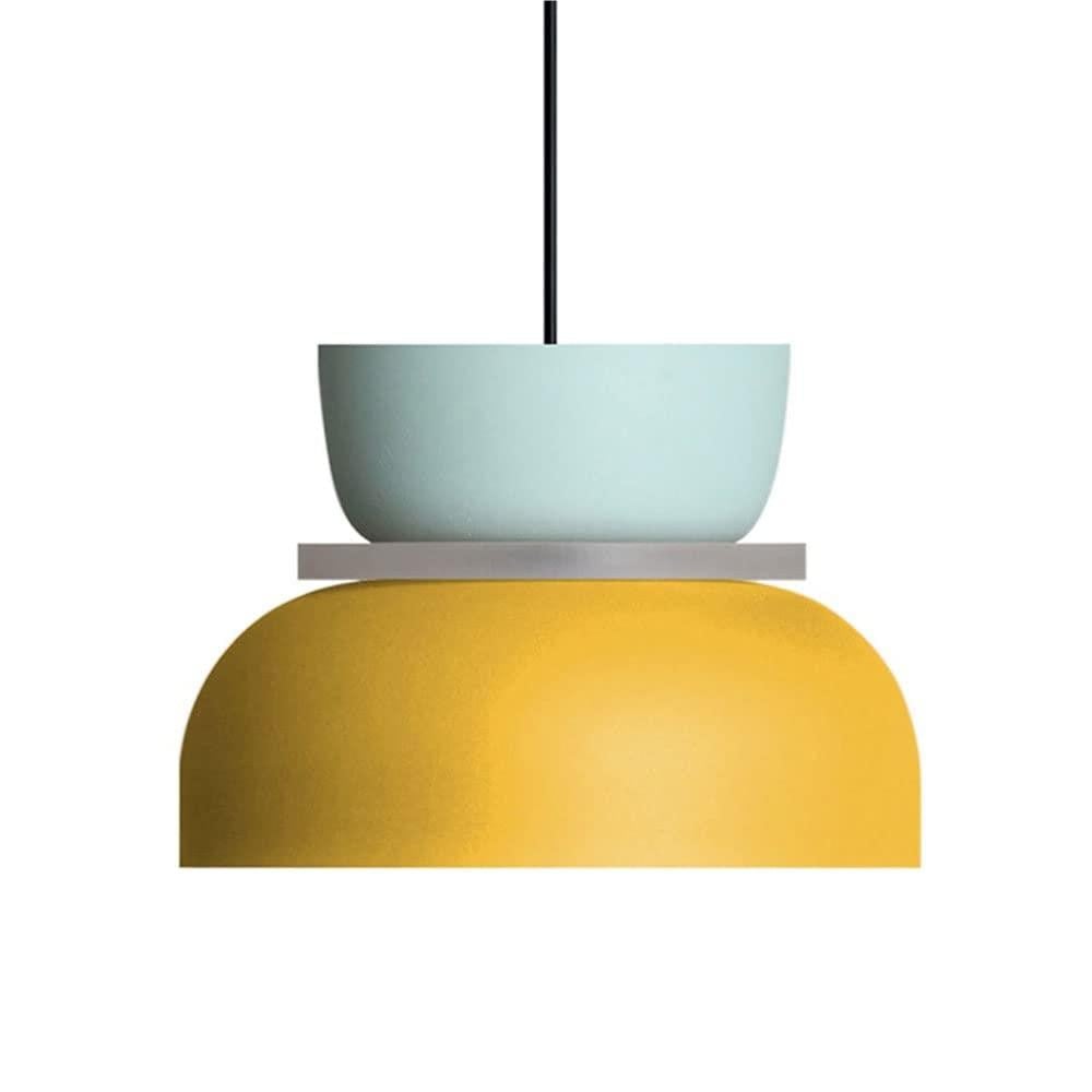 Colorful Bowl Shade Pendant Light – Modern Multi-Color Ceiling Light Fixture for Kitchen and Living Room 2