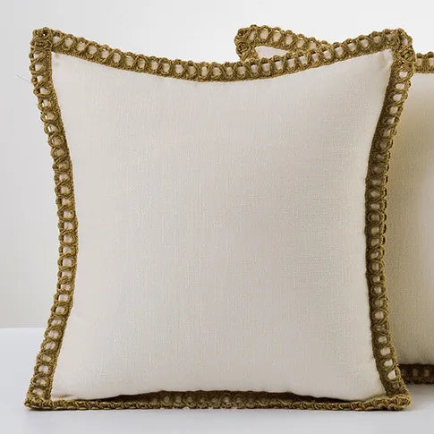 Colorful French Style Decorative Cushion Cover for Sofa, Chair or Bed – Elegant and Washable Pillow Cover 11