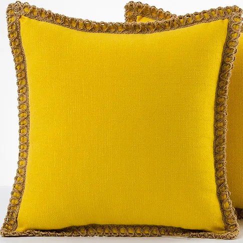 Colorful French Style Decorative Cushion Cover for Sofa, Chair or Bed – Elegant and Washable Pillow Cover 12