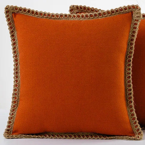 Colorful French Style Decorative Cushion Cover for Sofa, Chair or Bed – Elegant and Washable Pillow Cover 13