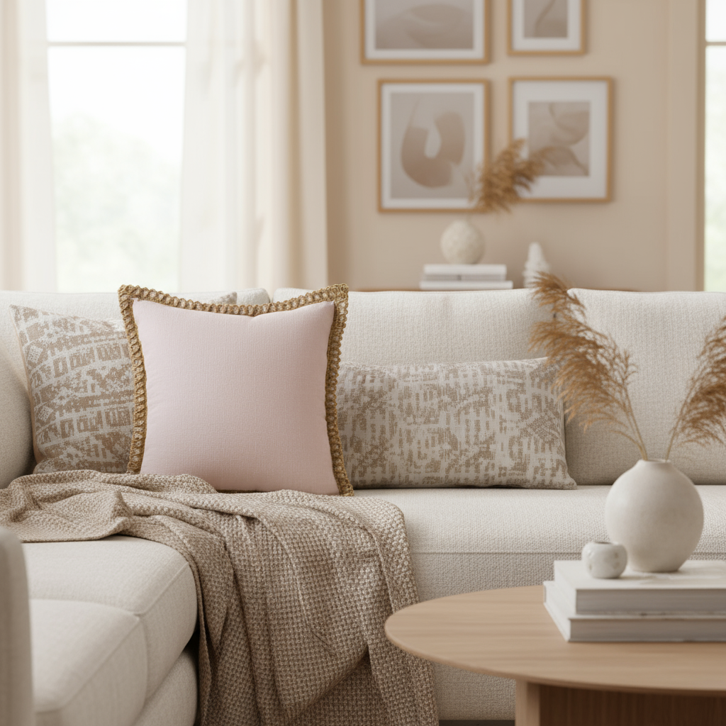 Colorful French Style Decorative Cushion Cover for Sofa, Chair or Bed – Elegant and Washable Pillow Cover 17
