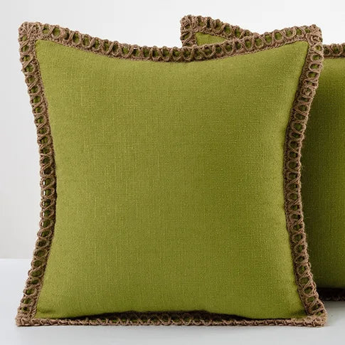 Colorful French Style Decorative Cushion Cover for Sofa, Chair or Bed – Elegant and Washable Pillow Cover 5