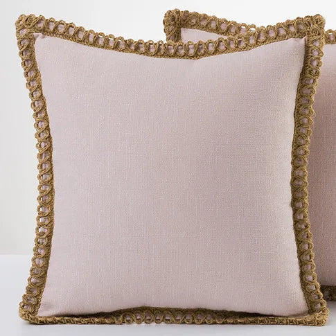 Colorful French Style Decorative Cushion Cover for Sofa, Chair or Bed – Elegant and Washable Pillow Cover 8
