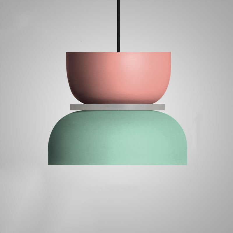 Colorful LED Pendant Light – Modern Macaron Hanging Light for Living Room and Bedroom 12
