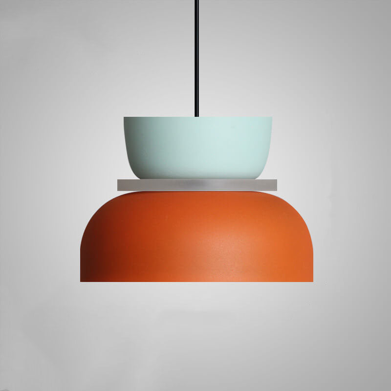 Colorful LED Pendant Light – Modern Macaron Hanging Light for Living Room and Bedroom 13