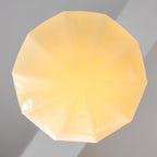Compact Flush Mount Ceiling Light Matte Gold Chrome Round Bedroom Hallway Home Decor Stack Clear 7
