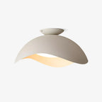Contemporary Ceiling Light Metal Acrylic Wave Design LED 1