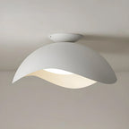 Contemporary Ceiling Light Metal Acrylic Wave Design LED 13