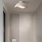 Contemporary Ceiling Light Metal Acrylic Wave Design LED 2