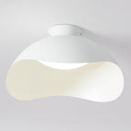 Contemporary Ceiling Light Metal Acrylic Wave Design LED 6