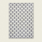 Contemporary Checkerboard Rug – Durable 100% Polyester Design for Modern Interiors, Soft and Easy to Clean 10