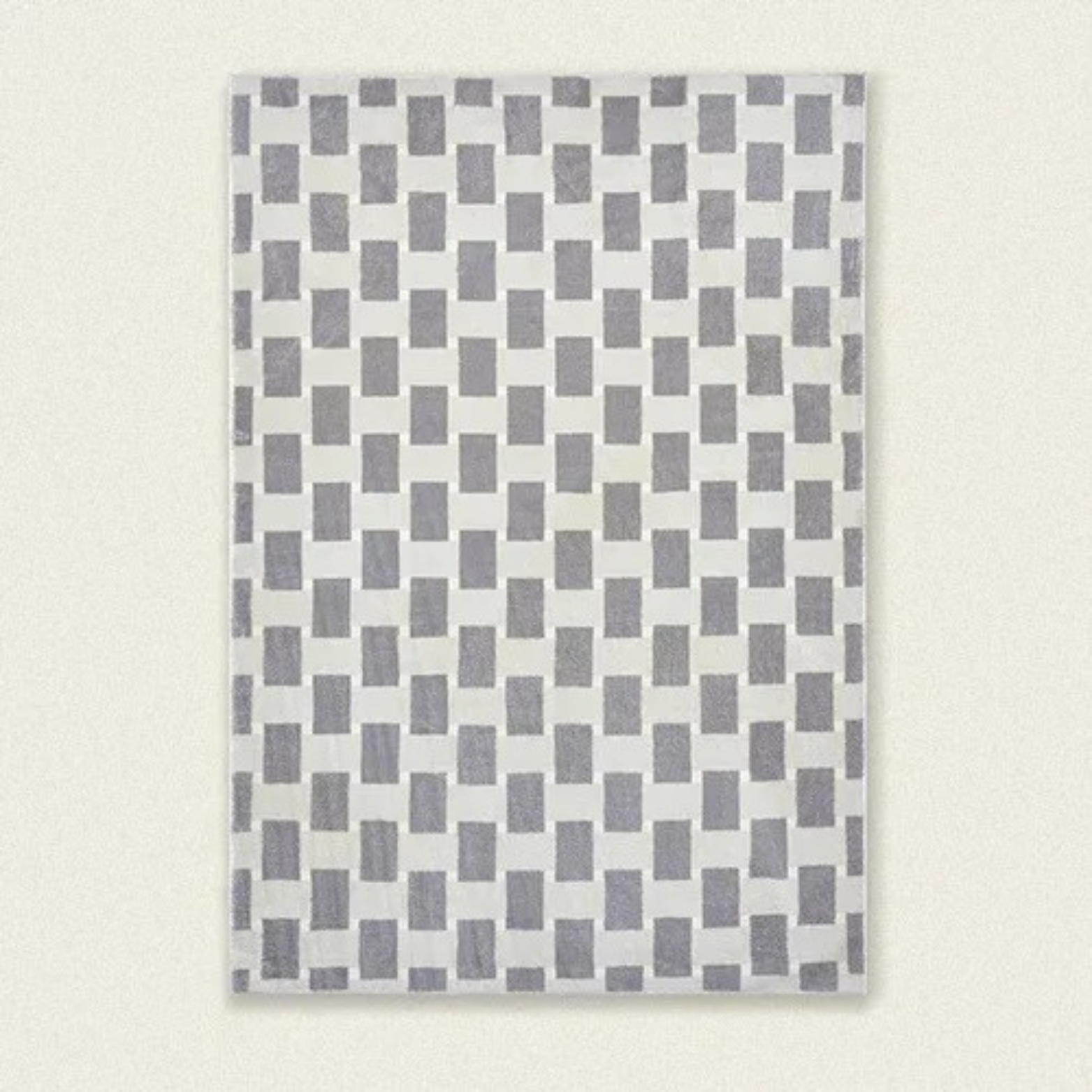 Contemporary Checkerboard Rug – Durable 100% Polyester Design for Modern Interiors, Soft and Easy to Clean 10