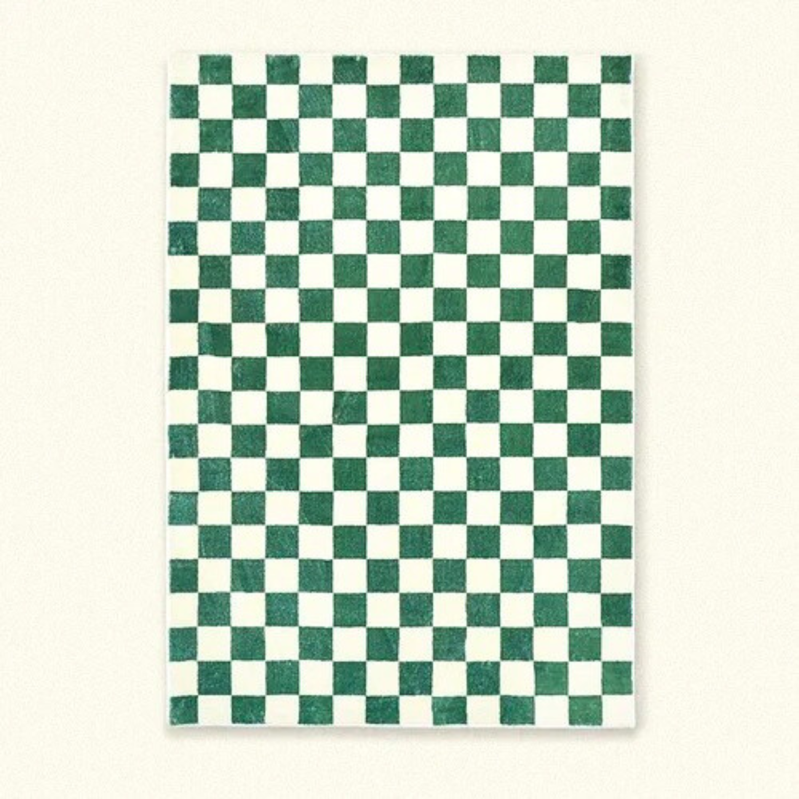Contemporary Checkerboard Rug – Durable 100% Polyester Design for Modern Interiors, Soft and Easy to Clean 12