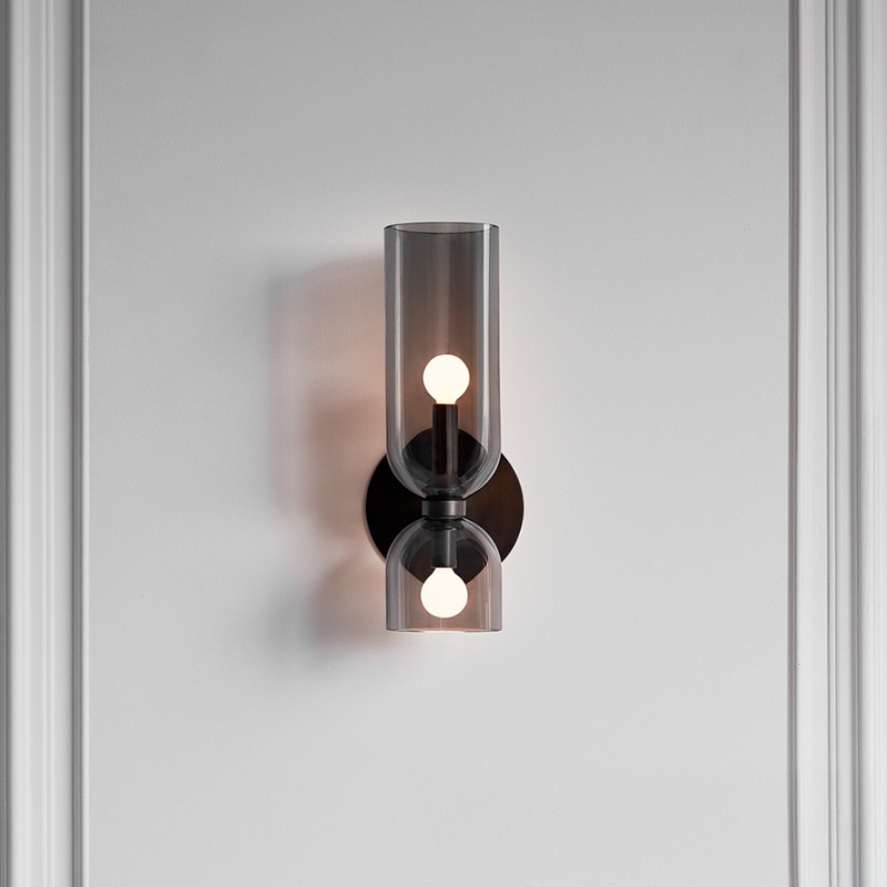 Contemporary Glass Wall Sconce Lighting – Minimalist LED Wall Lamp for Dining Room or Bar, Eco-Friendly Design 0