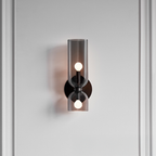 Contemporary Glass Wall Sconce Lighting – Minimalist LED Wall Lamp for Dining Room or Bar, Eco-Friendly Design 0