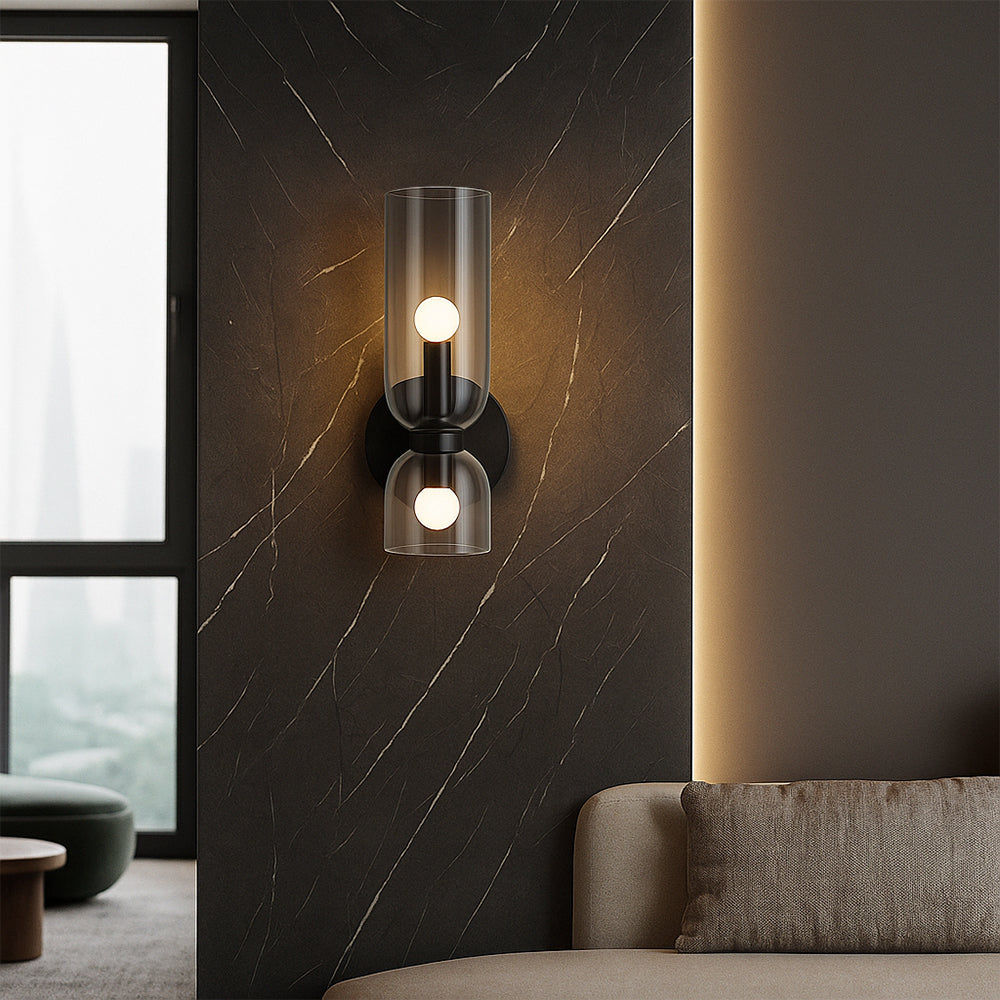 Contemporary Glass Wall Sconce Lighting – Minimalist LED Wall Lamp for Dining Room or Bar, Eco-Friendly Design 7