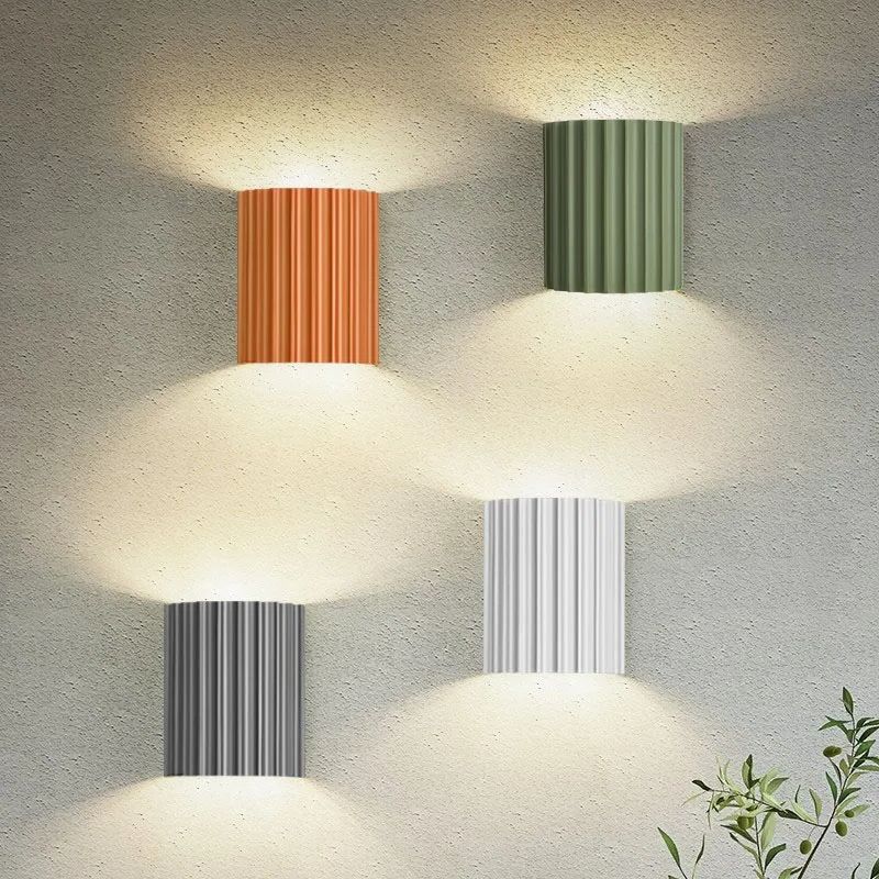 Contemporary Macaron Wall Lamp – Playful LED Wall Sconce Lighting in Multiple Colors for Modern Decor 2