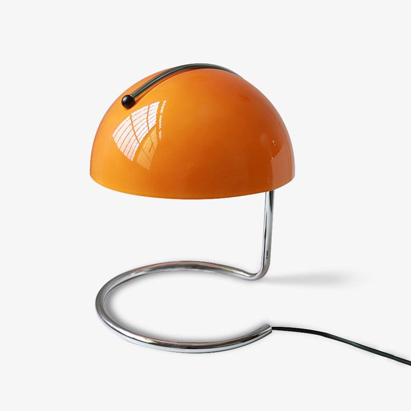 Contemporary Table Lamp Metal Glass Chrome Finish 10