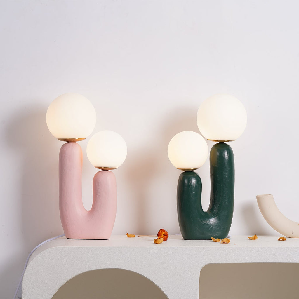 Contemporary Table Lamp with LED Compatibility – Stylish Indoor Lighting for Bedroom or Office Decor 2