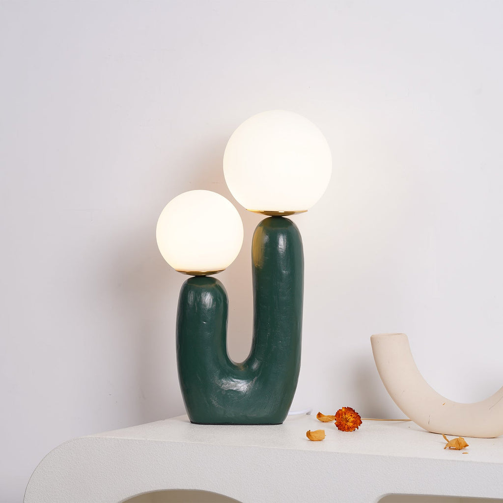 Contemporary Table Lamp with LED Compatibility – Stylish Indoor Lighting for Bedroom or Office Decor 5