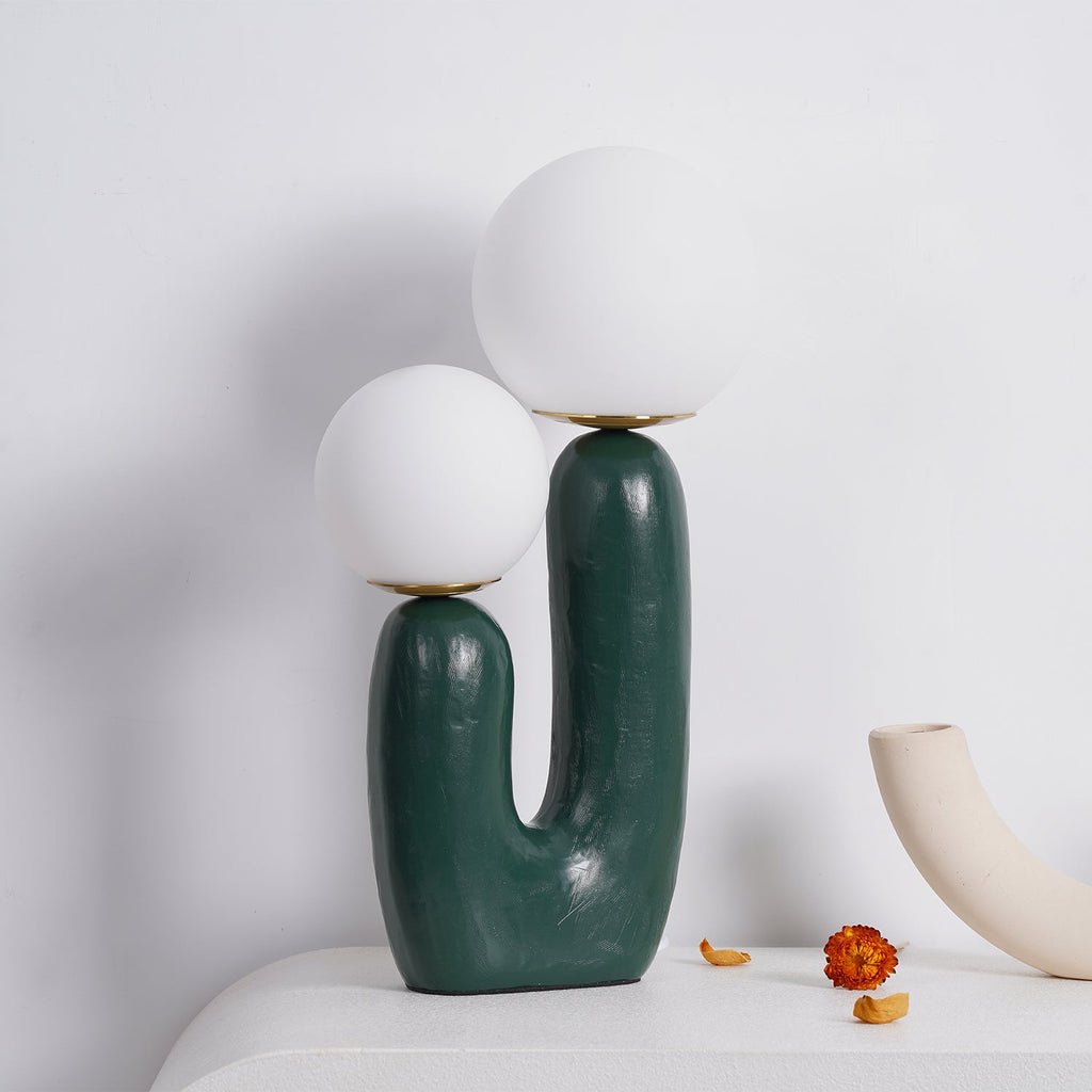 Contemporary Table Lamp with LED Compatibility – Stylish Indoor Lighting for Bedroom or Office Decor 6