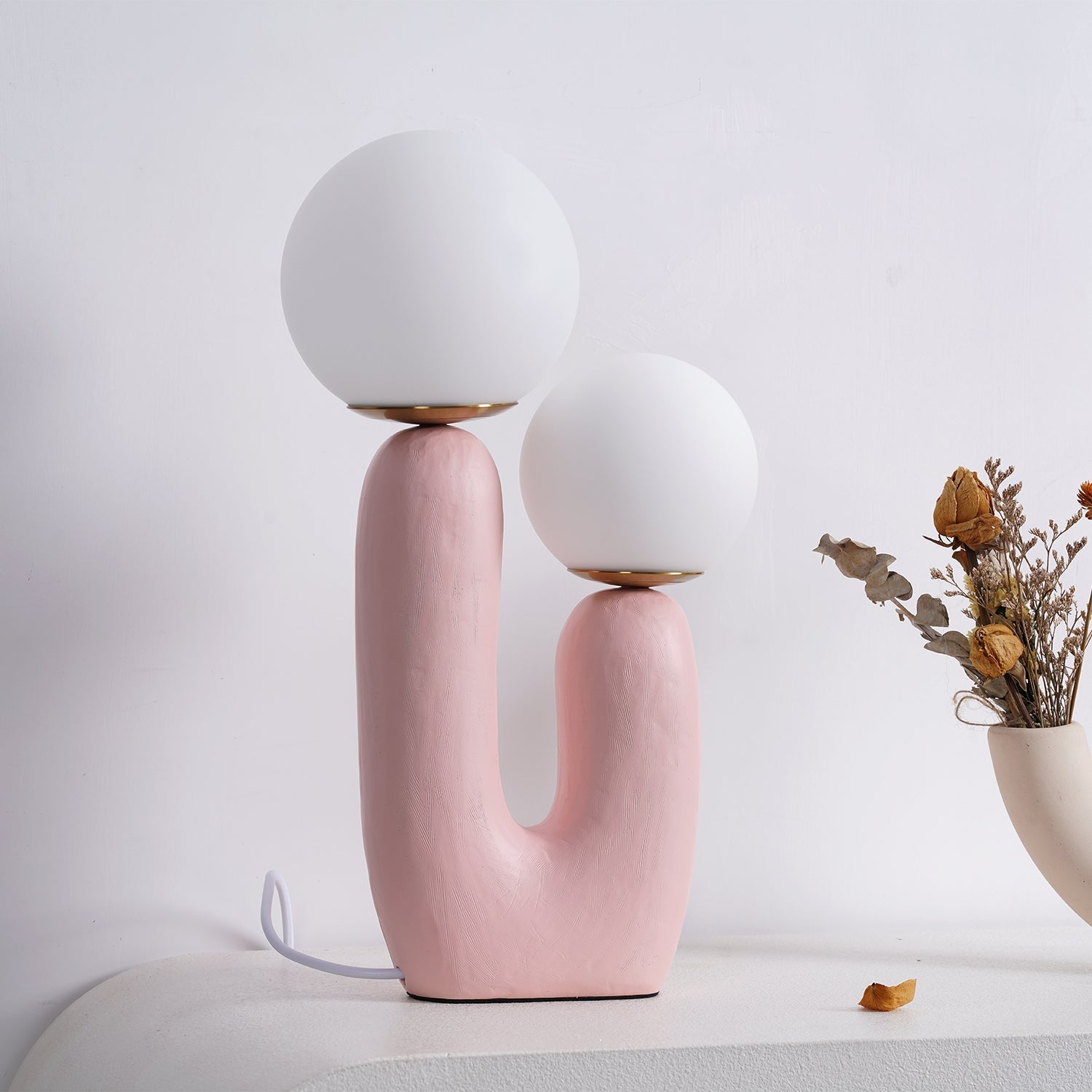 Contemporary Table Lamp with LED Compatibility – Stylish Indoor Lighting for Bedroom or Office Decor 7