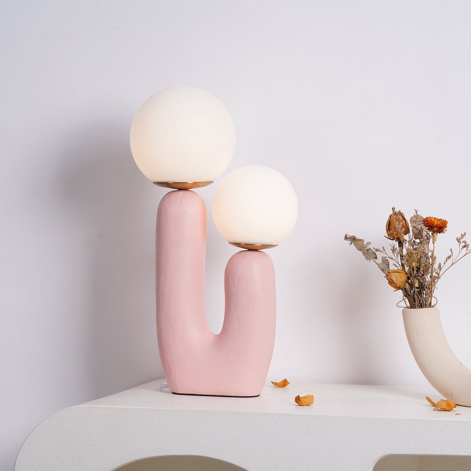 Contemporary Table Lamp with LED Compatibility – Stylish Indoor Lighting for Bedroom or Office Decor 8