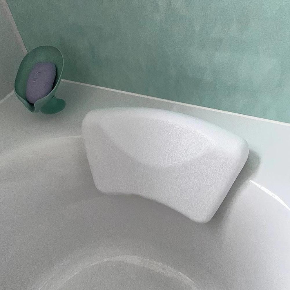 Contoured Bathtub Pillow Soft Touch Organosilicon 3