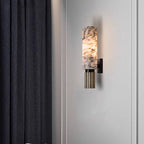 Copper Stone Wall Lamp – Contemporary LED Sconce Lighting for Hall, Bedroom, or Living Room 3