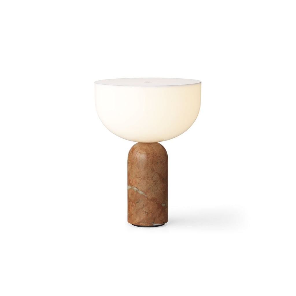 Cordless Marble Table Lamp Acrylic Shade Rechargeable Dimmable Portable Home Decor Stack Clear 10