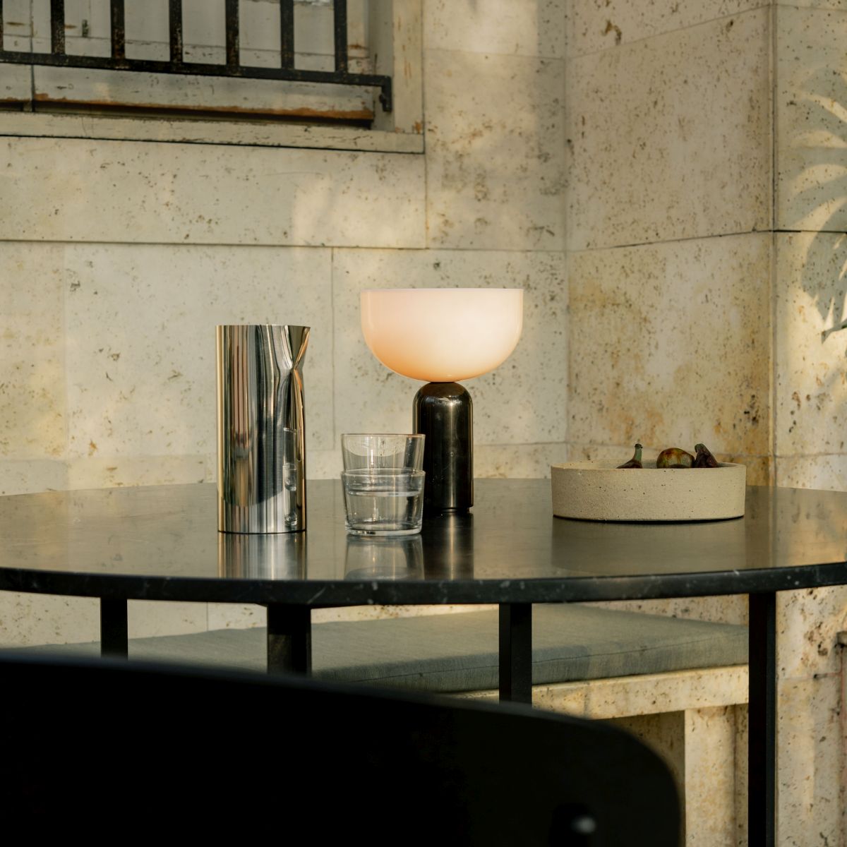 Cordless Marble Table Lamp Acrylic Shade Rechargeable Dimmable Portable Home Decor Stack Clear 4