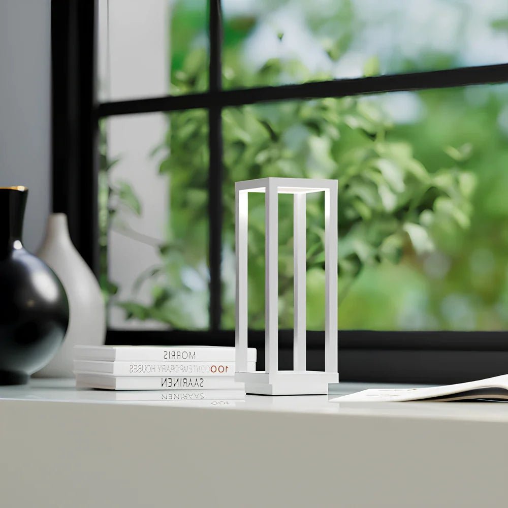 Cordless Rechargeable Lantern – Adjustable Dimming Aluminum Alloy Lighting for Indoor and Outdoor Use 2