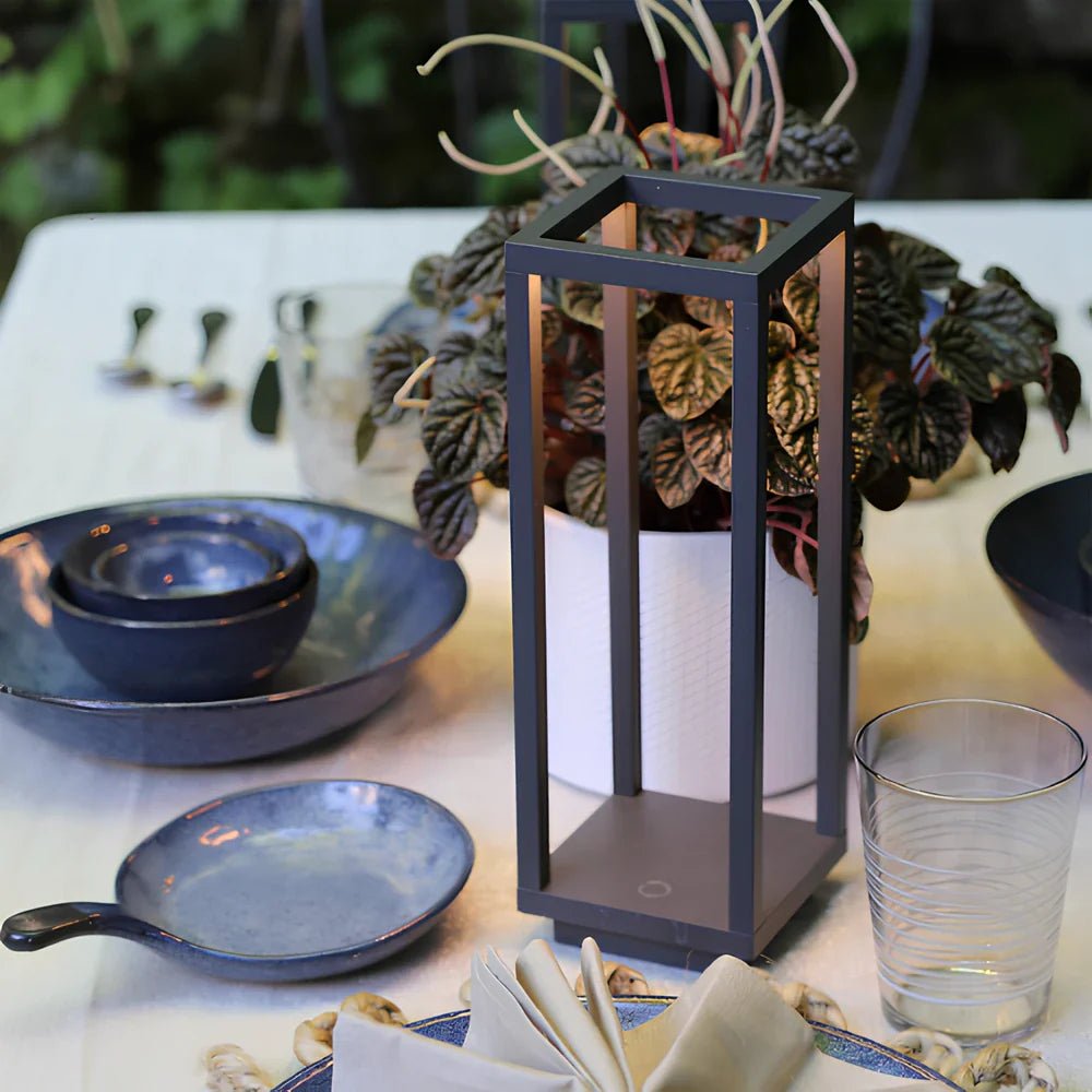 Cordless Rechargeable Lantern – Adjustable Dimming Aluminum Alloy Lighting for Indoor and Outdoor Use 5