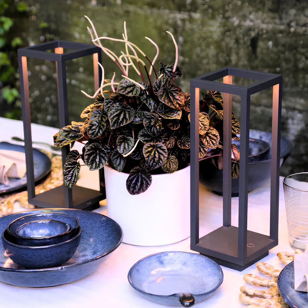 Cordless Rechargeable Lantern – Adjustable Dimming Aluminum Alloy Lighting for Indoor and Outdoor Use 7