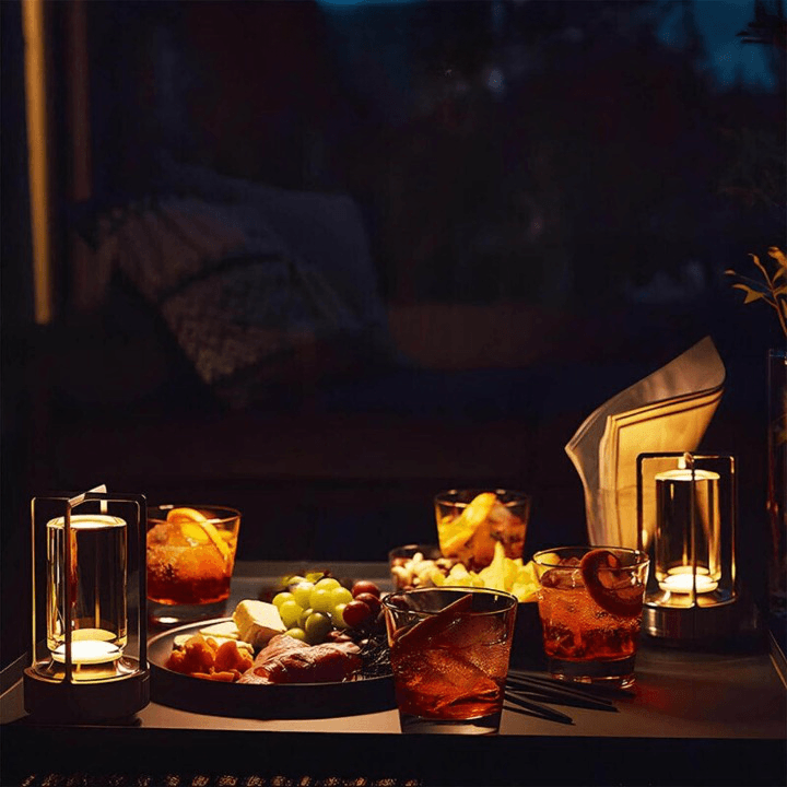 Cordless Table Lamp with Touch Sensor and Adjustable Light Color – Portable Wireless Bedside Lamp in Elegant Crystal Design 5