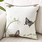 Country Style Decorative Cushion Cover with Fine Embroidery – 45cm x 45cm Cotton Pillow Cover for Home Decor 10