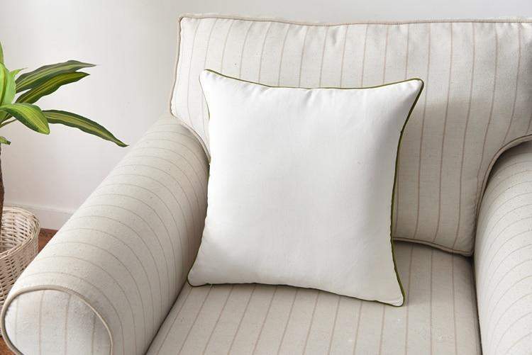 Country Style Decorative Cushion Cover with Fine Embroidery – 45cm x 45cm Cotton Pillow Cover for Home Decor 8